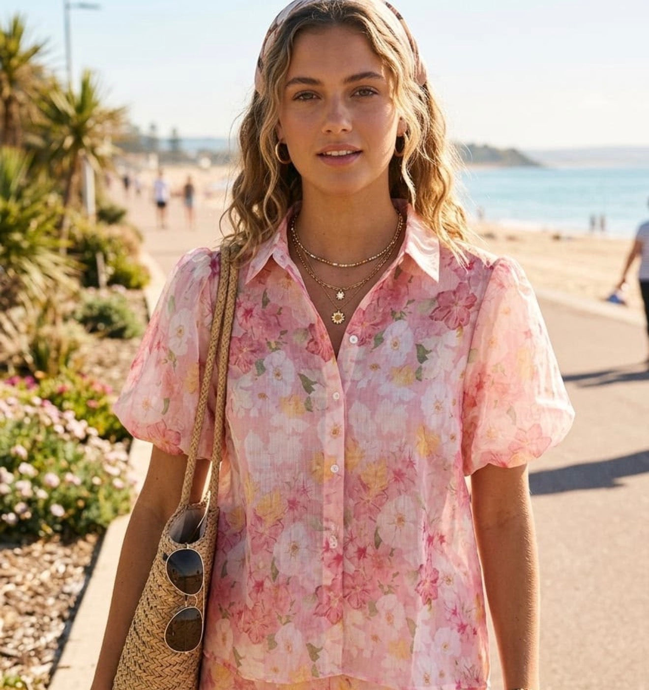 Stunning puff sleeve blouse, Minnie