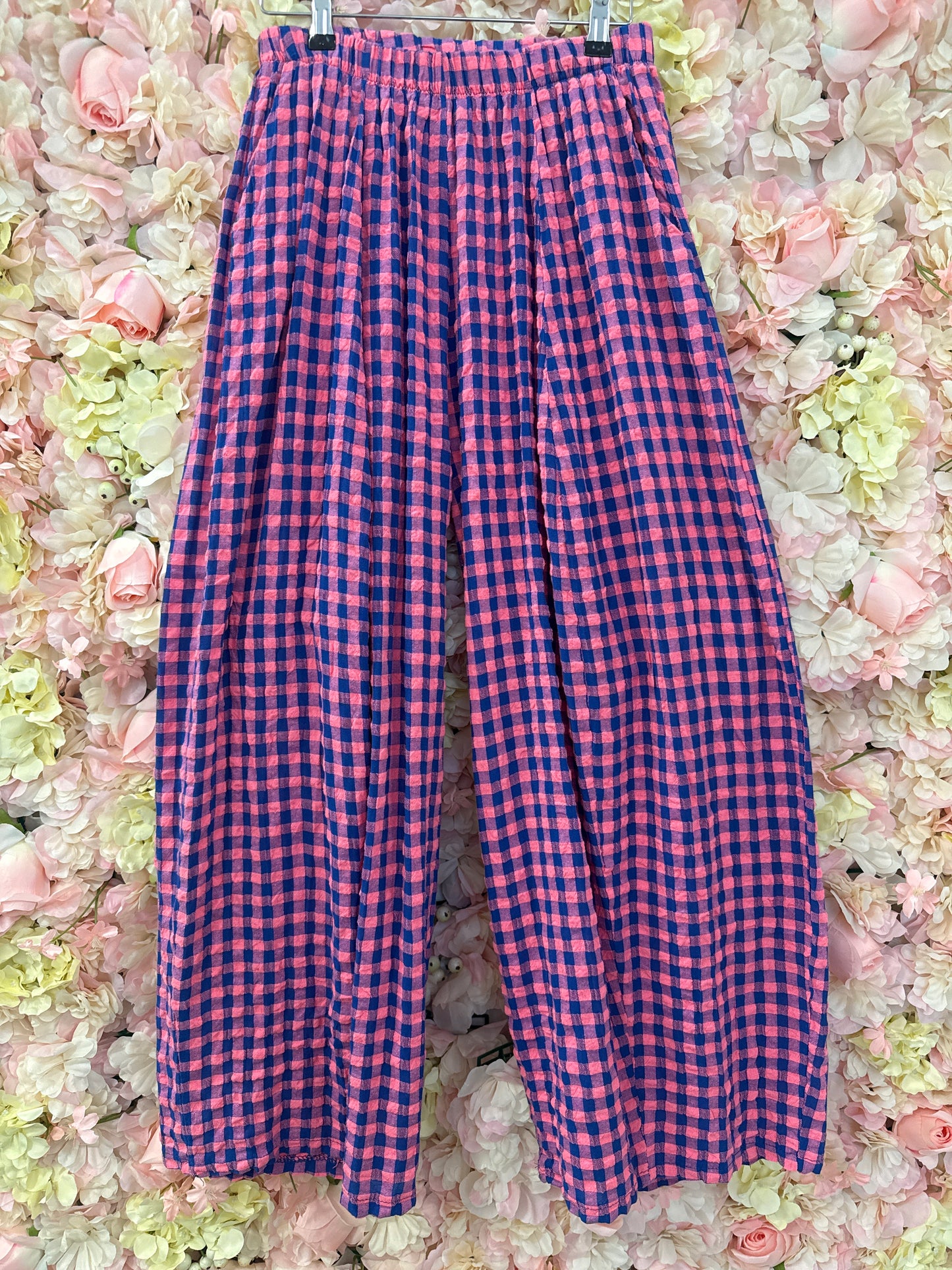 Gorgeous balloon gingham pants, Zen