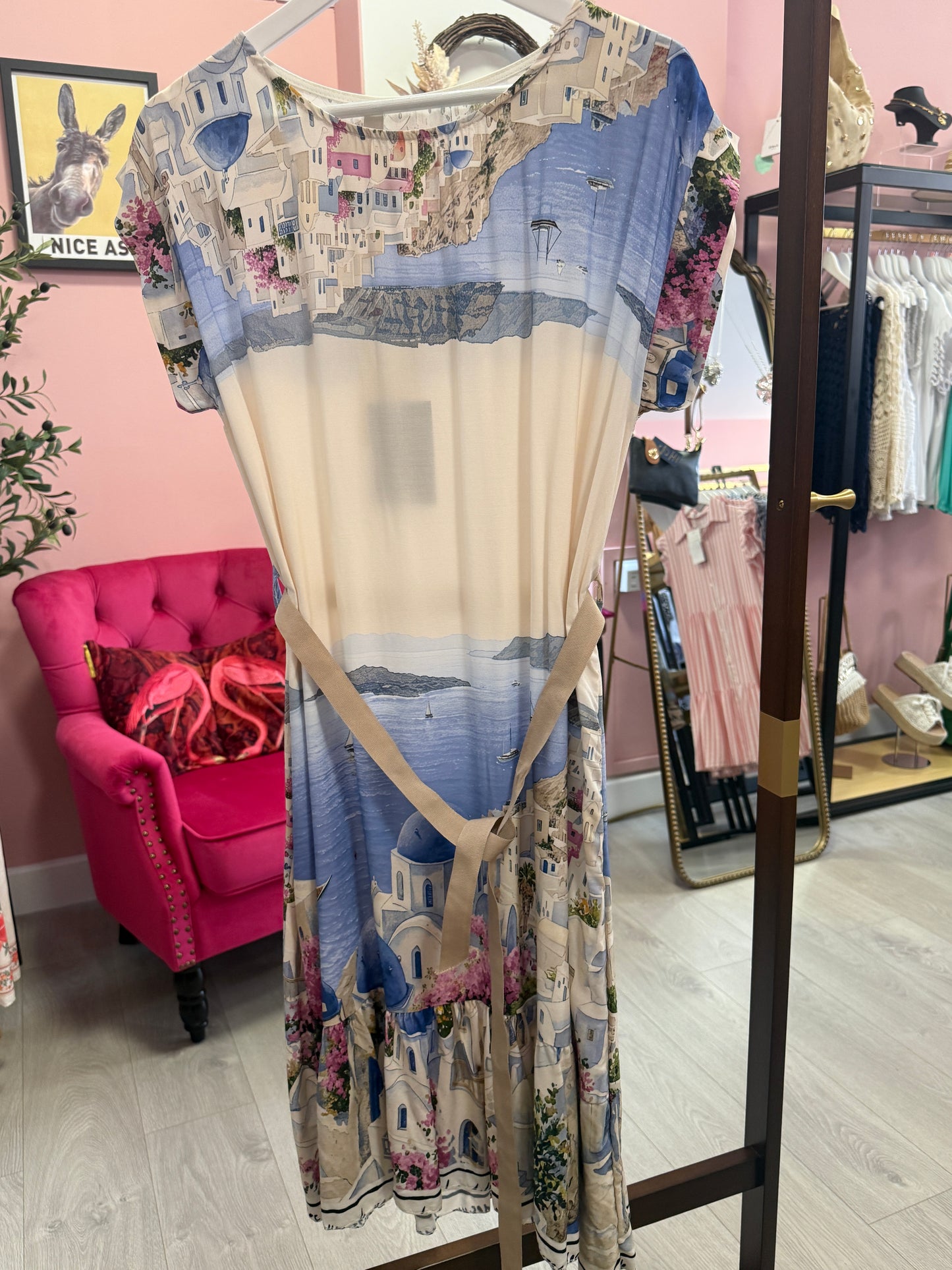 Gorgeous Santorini dress, Sicily