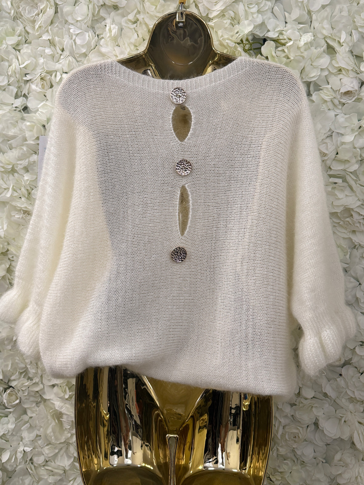 Stunning jumper, Dolly cream
