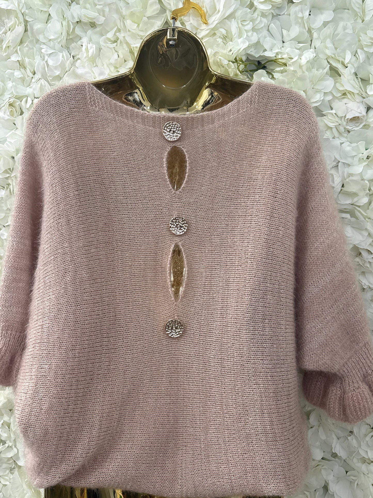 Stunning jumper, Dolly caramel