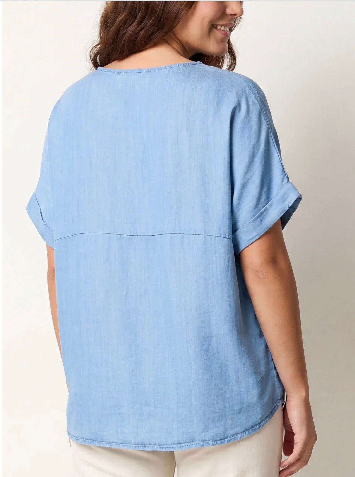 Lovely denim top, Violet
