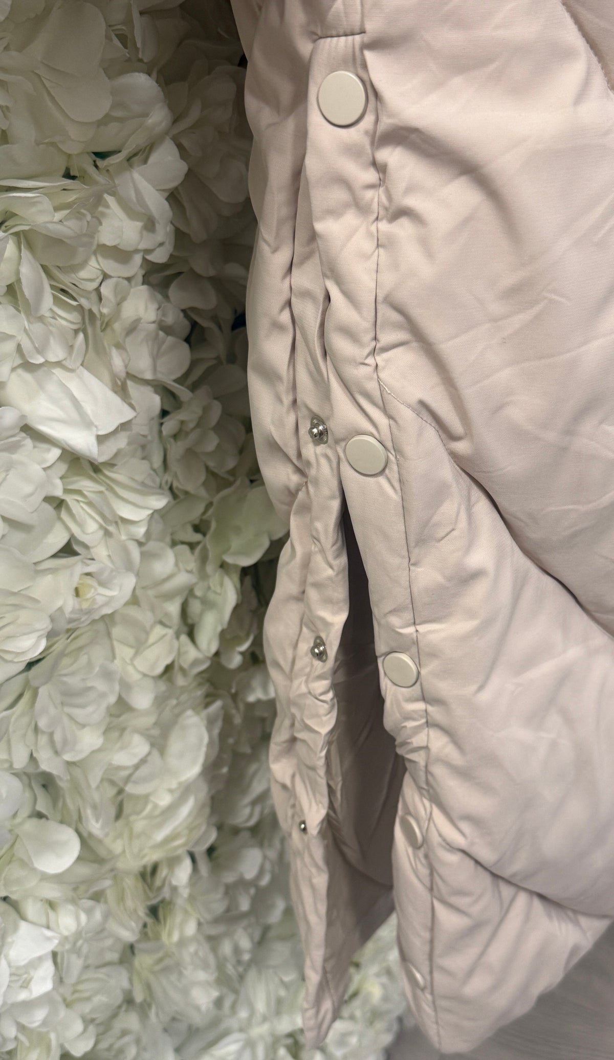Stunning cream puffer coat, Annabel