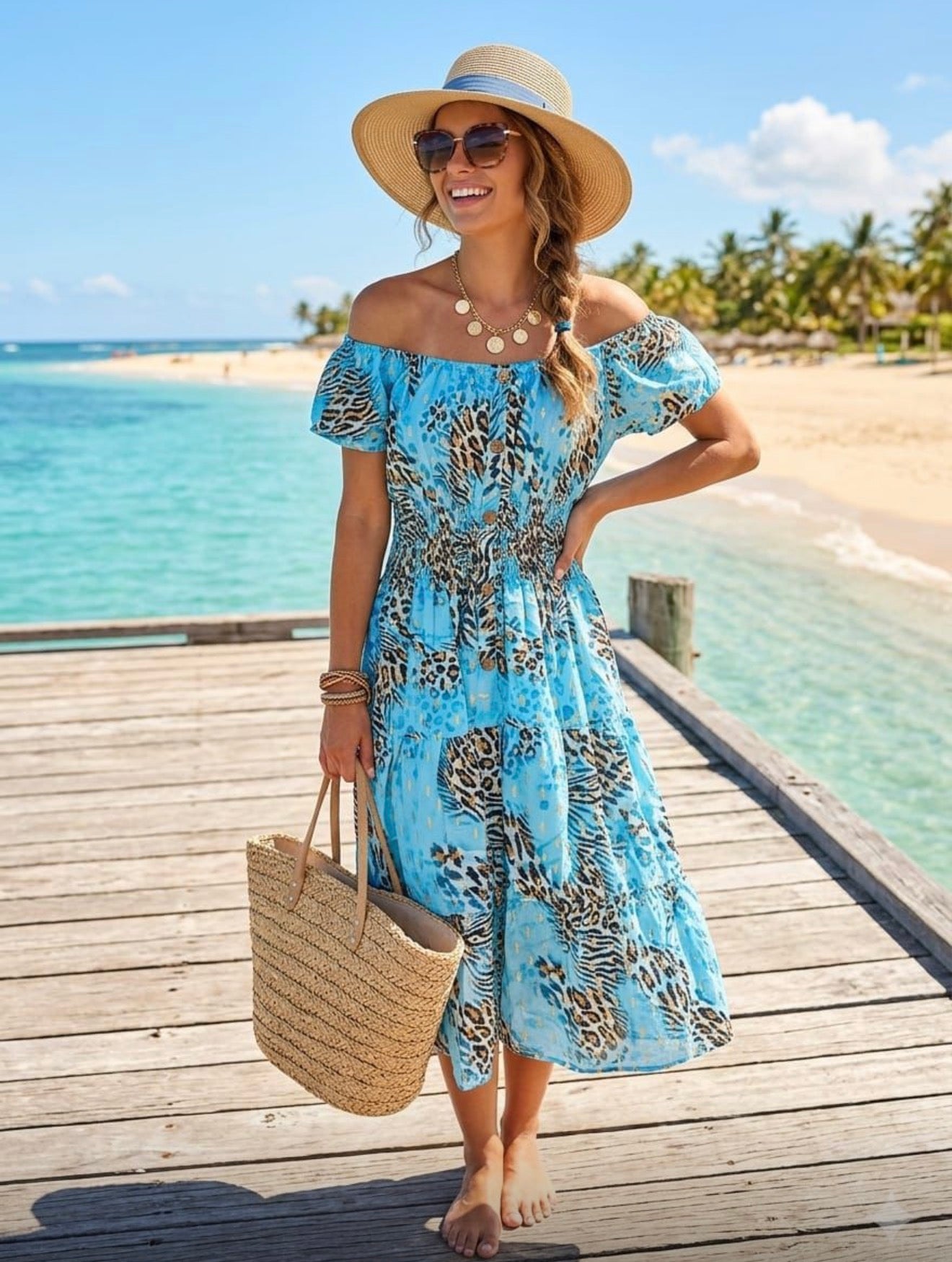 Gorgeous Bardot dress, Bonnie