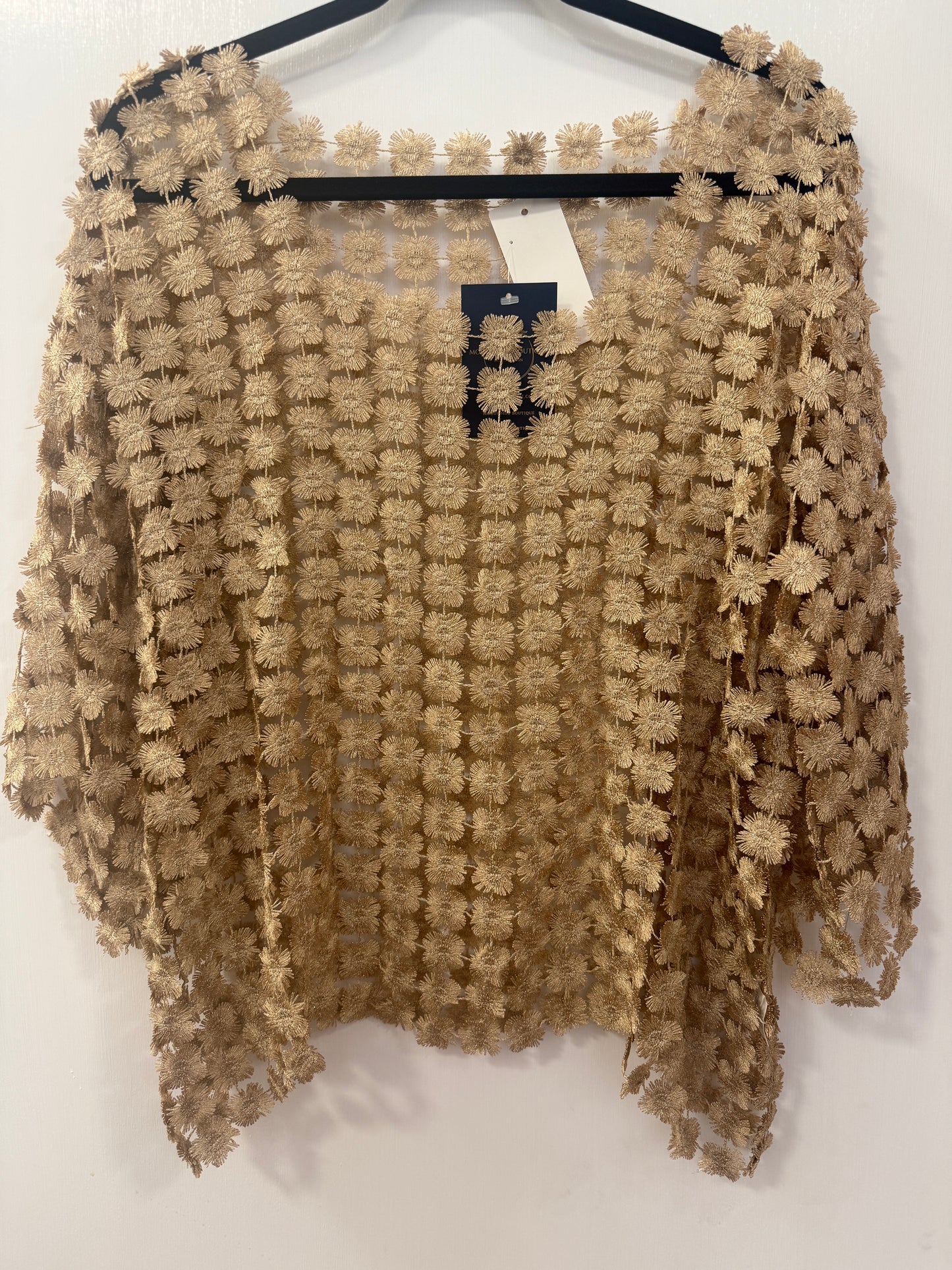 Stunning gold daisy top, Darcy
