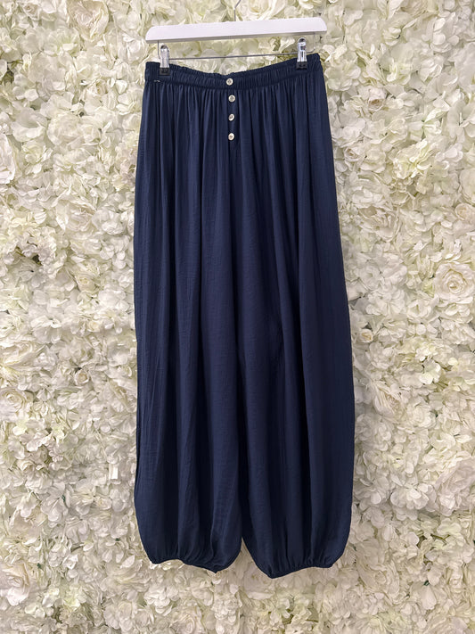 Lovely balloon trousers, Sky navy