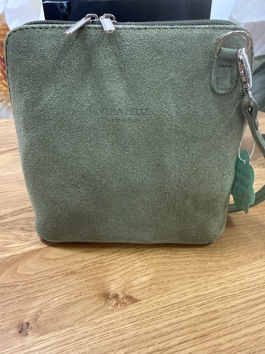 Genuine suede bag