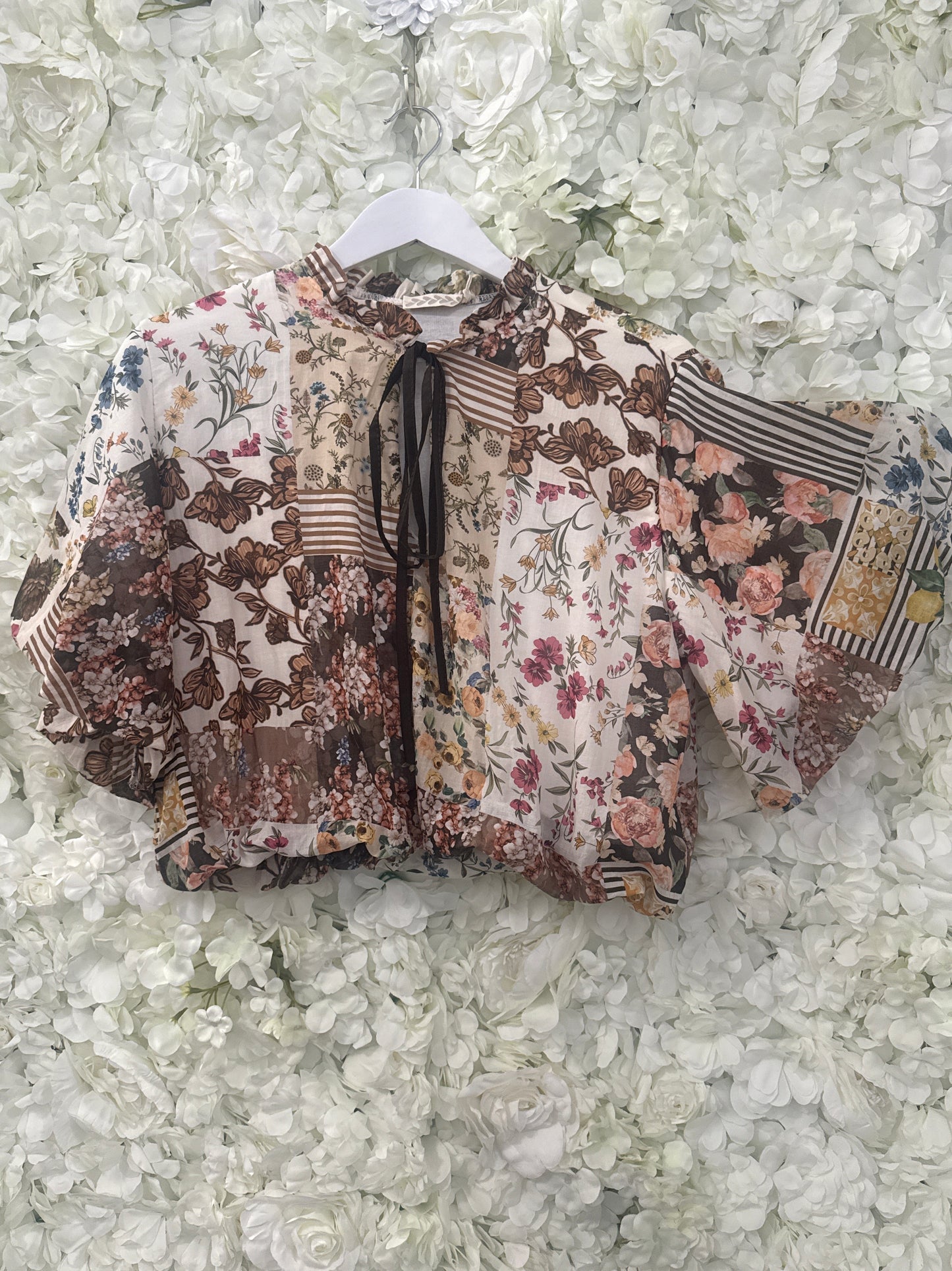 Gorgeous bubble hem top, Betsy brown