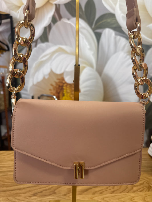 Stunning blush pink bag, Heva
