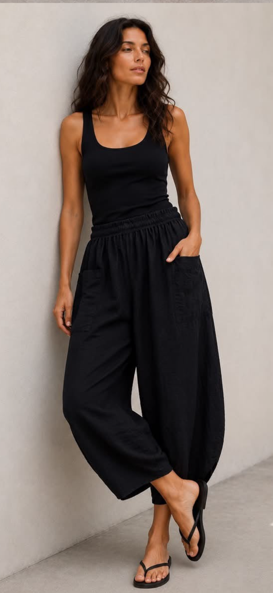 Barrel leg  trousers, Zeta