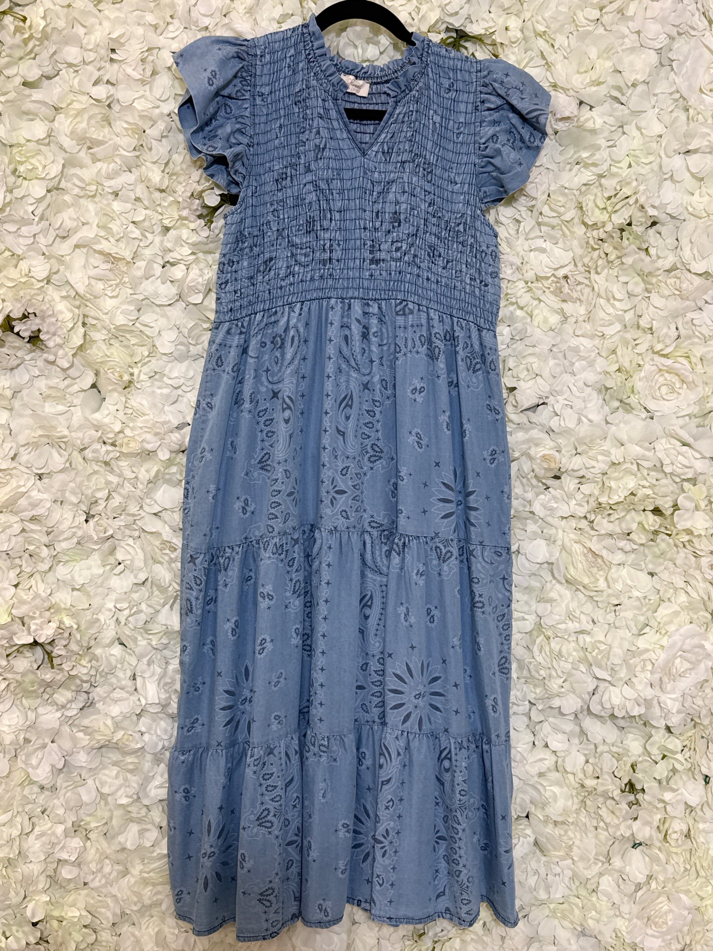Lovely denim look dress, Cleo