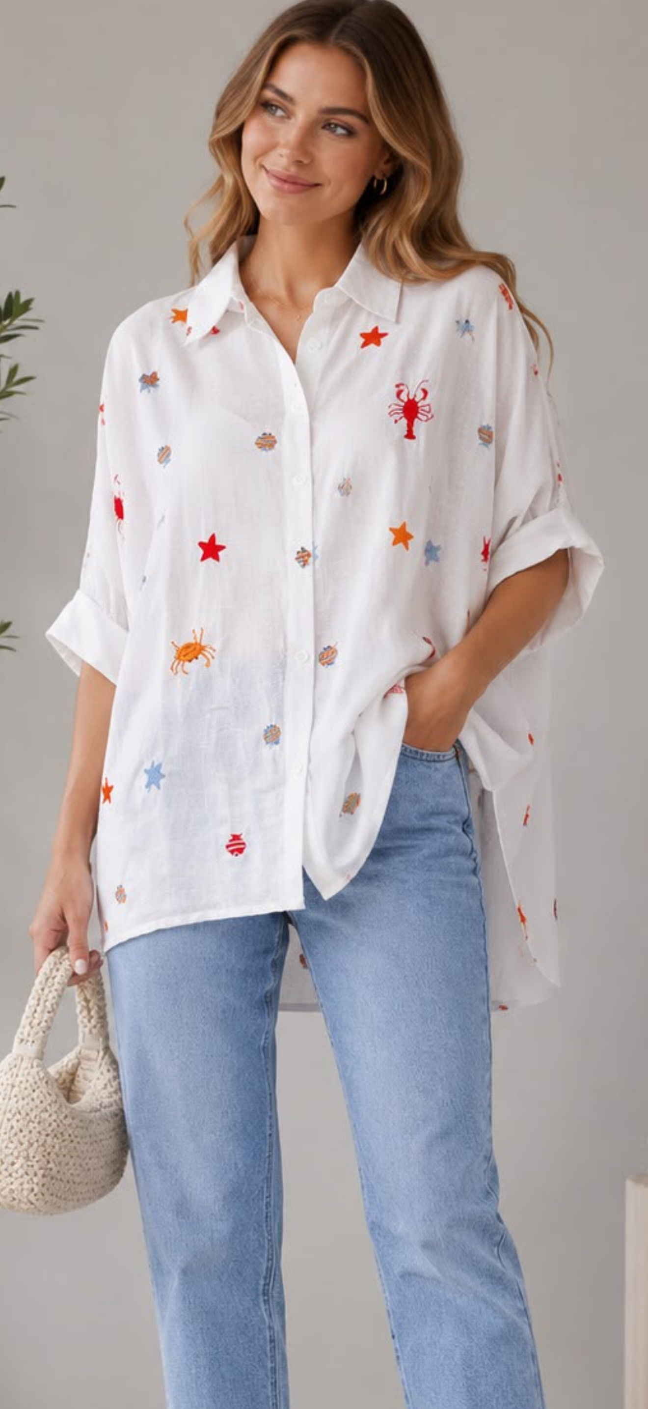 Stunning oversized shirt Athena