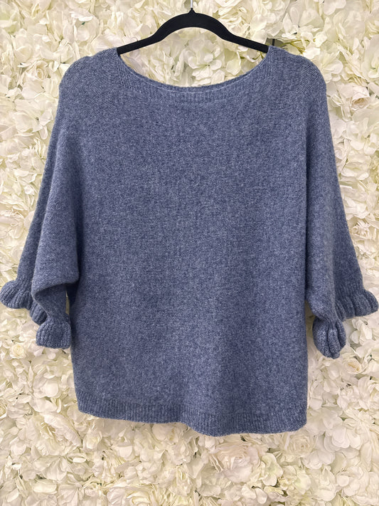 Stunning jumper in blue, Romany