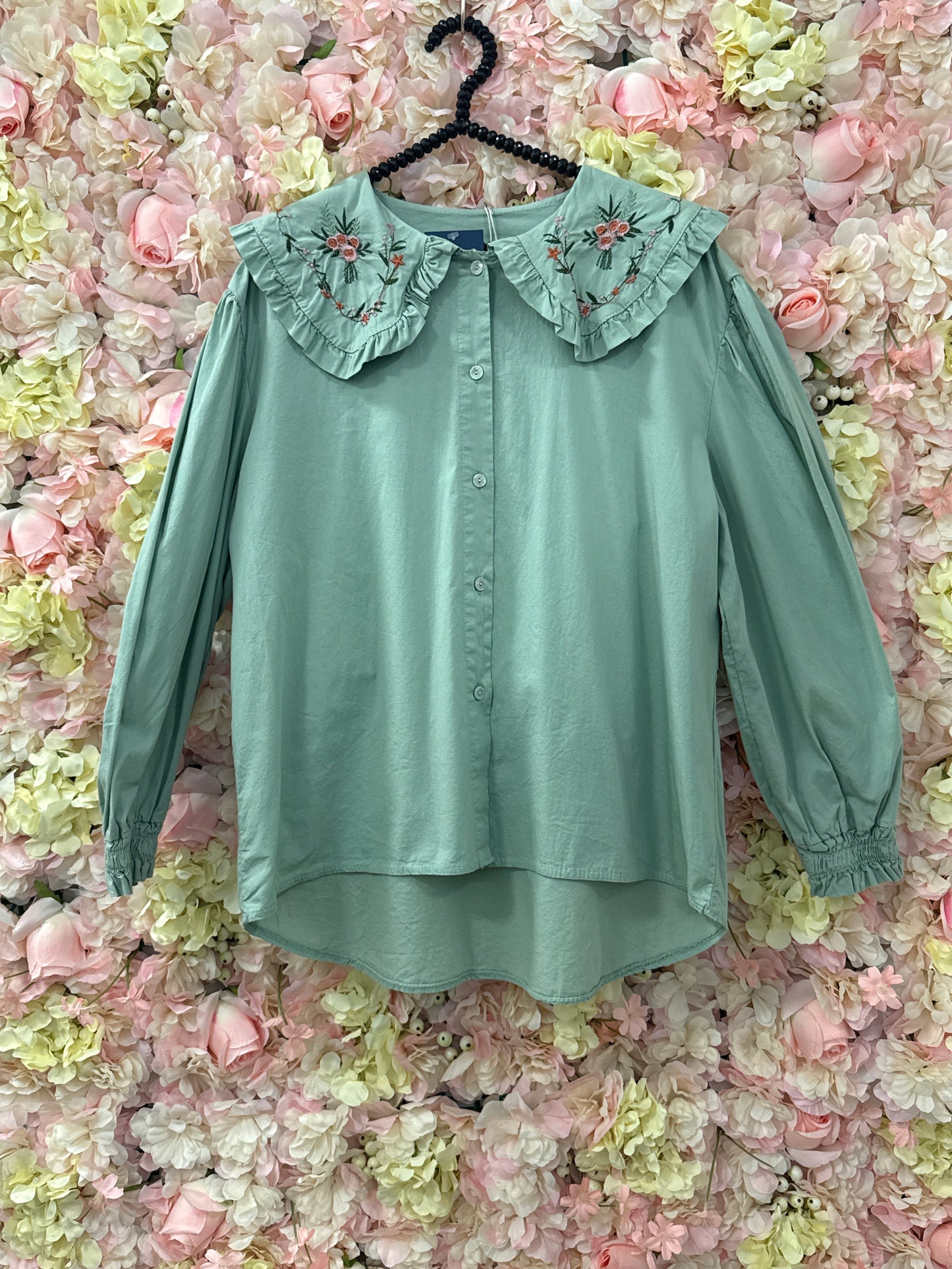 Lovely sailor collar style shirt, Tammy Green