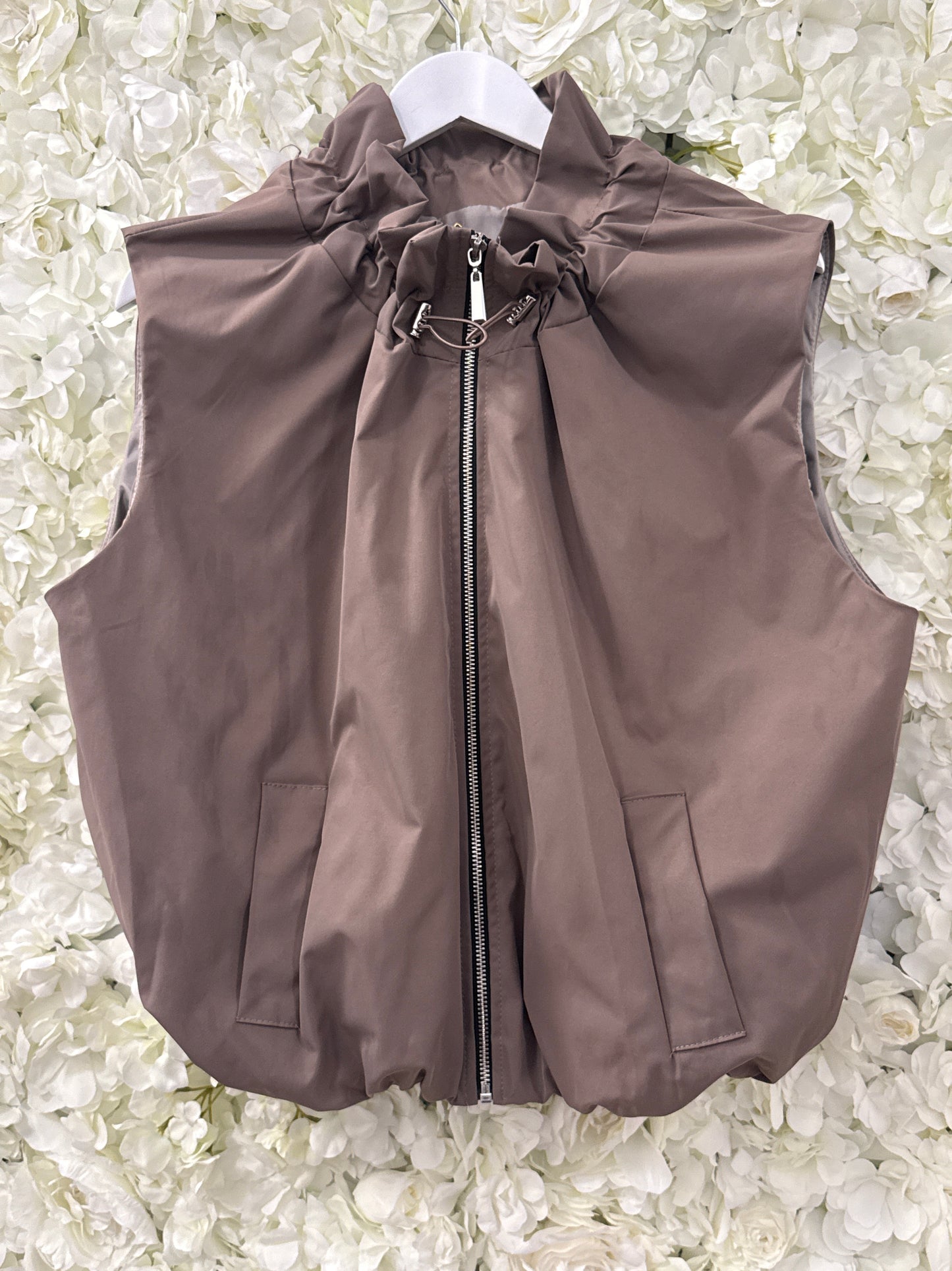 Stunning waistcoat in mocha, Jill