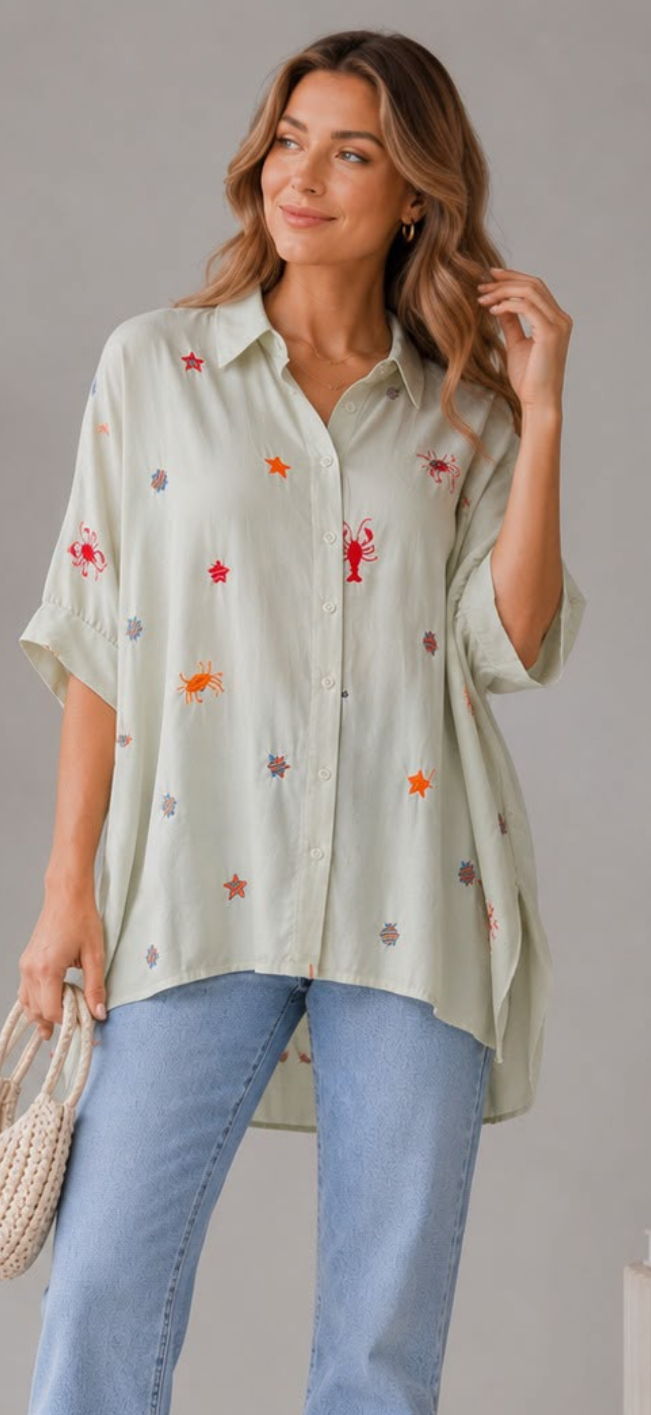 Stunning oversized shirt Athena