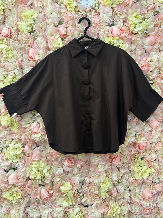 Gorgeous shirt in chocolate, Corsa