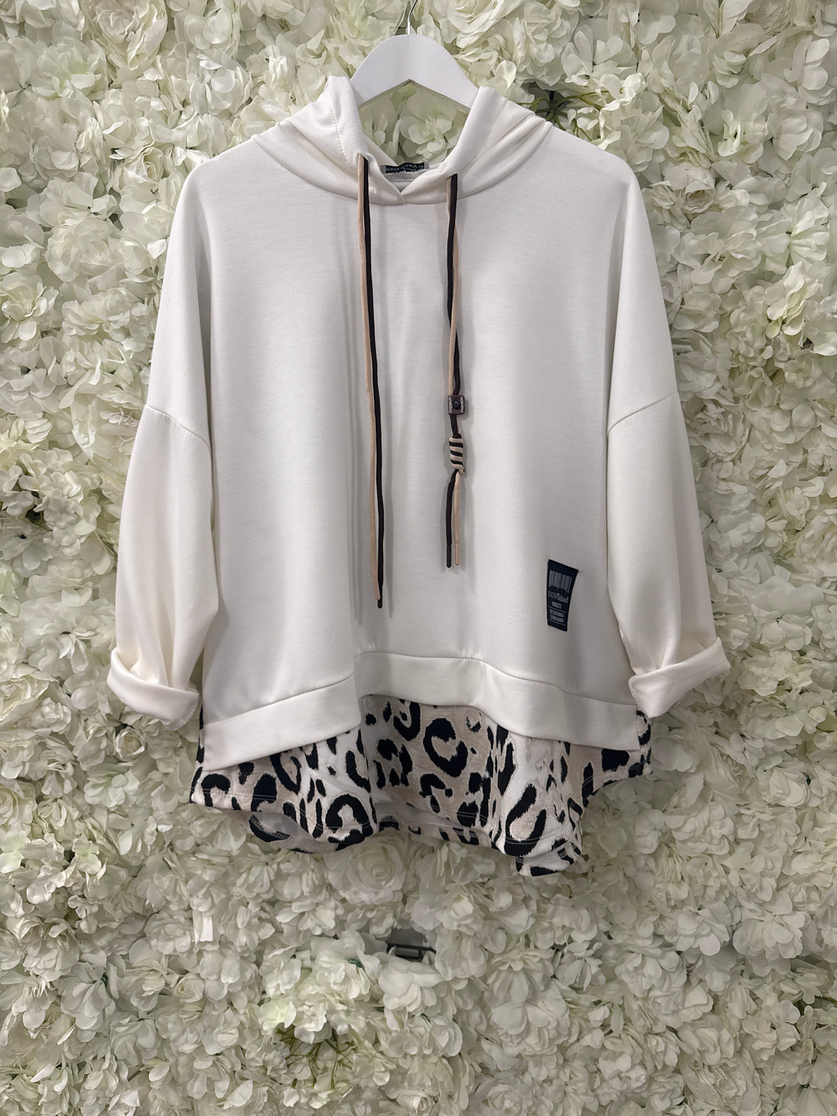 Lovely leopard print hoody,Sammy