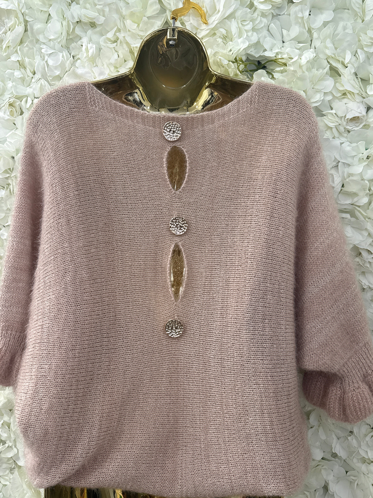Stunning jumper, Dolly caramel