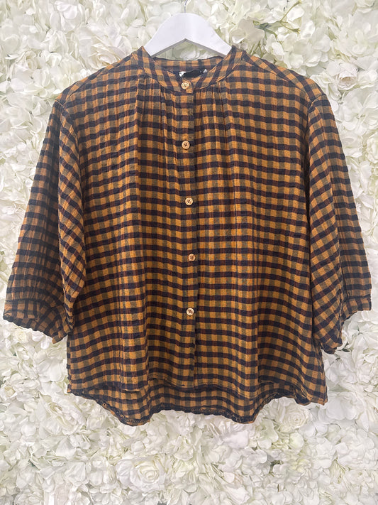 Gorgeous gingham top, Freddie