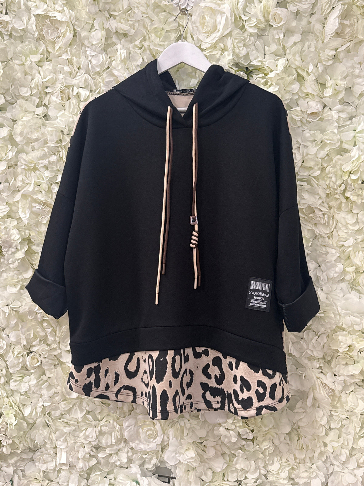 Lovely leopard print hoody,Sammy