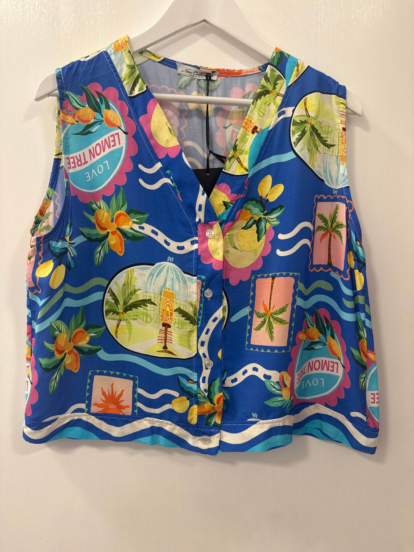 Lovely silky print top, Teo