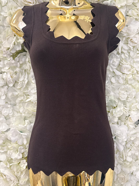 Gorgeous zig zag vest Lola