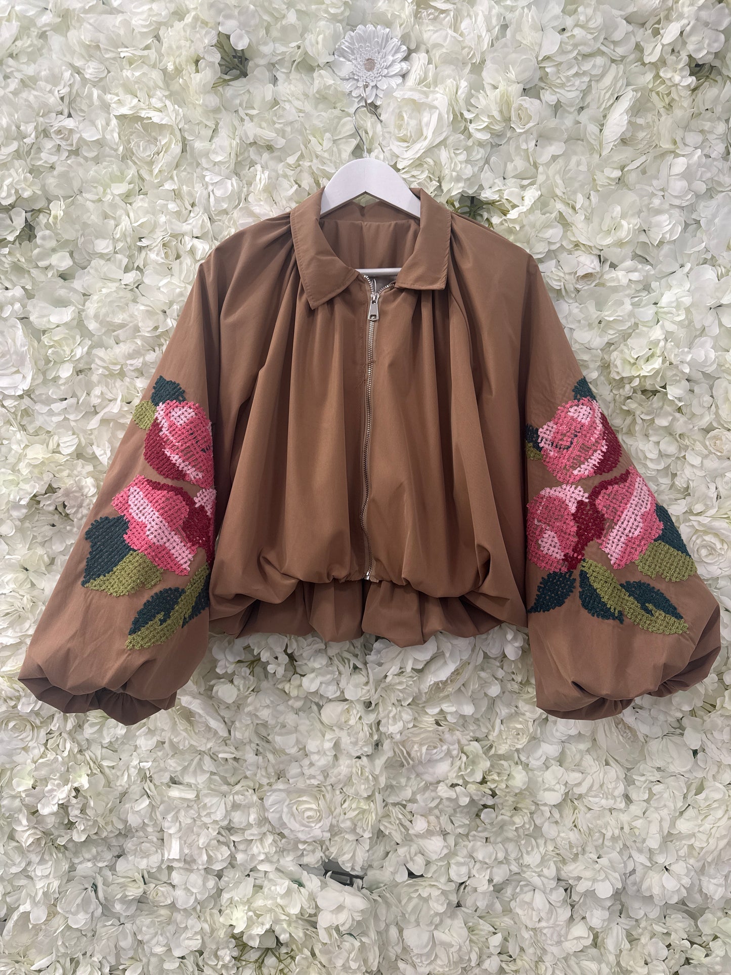 Stunning Zeta Otto jacket in camel, Lauren