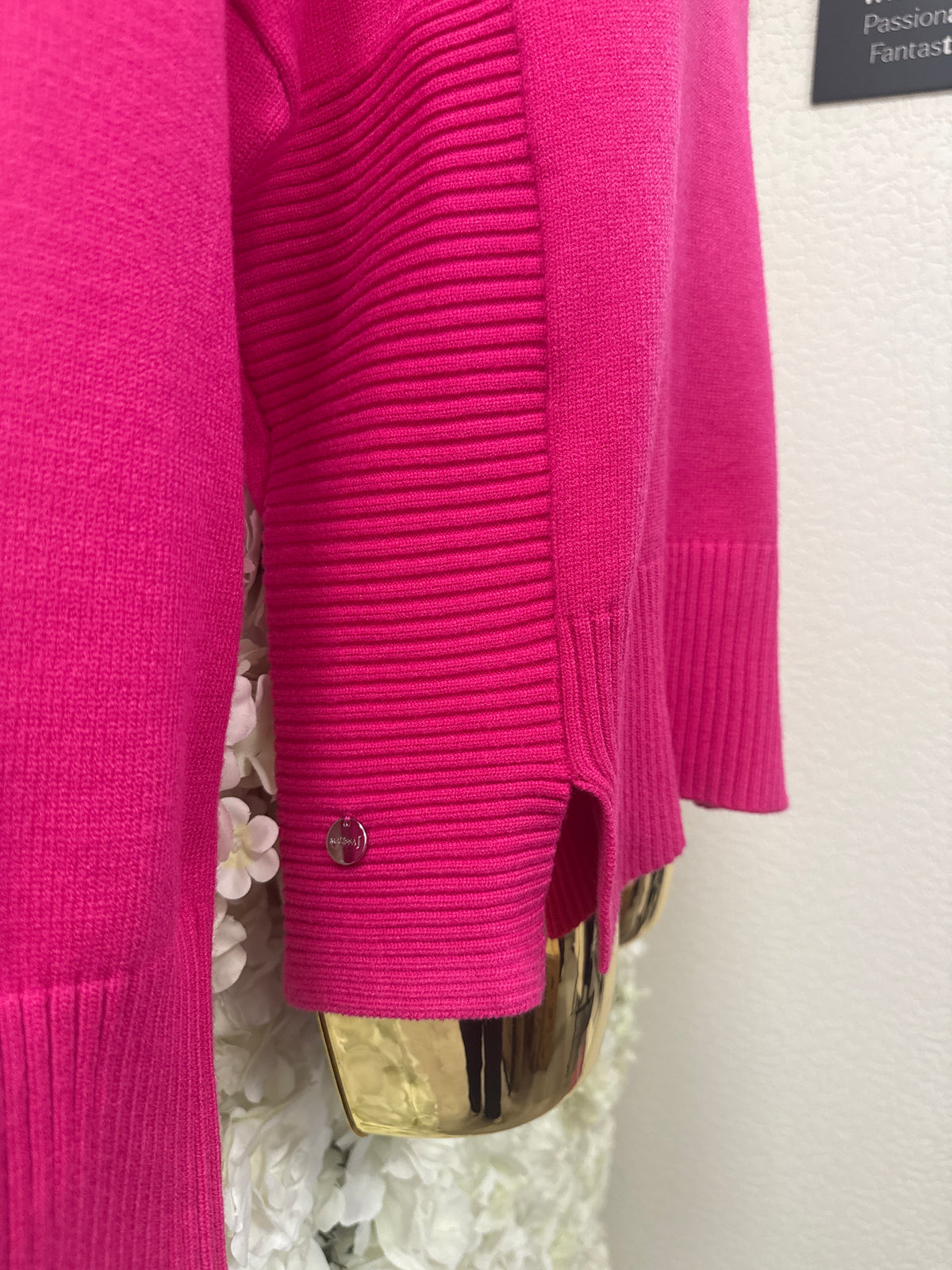 Malissa J collection, neon pink jumper, Sadie