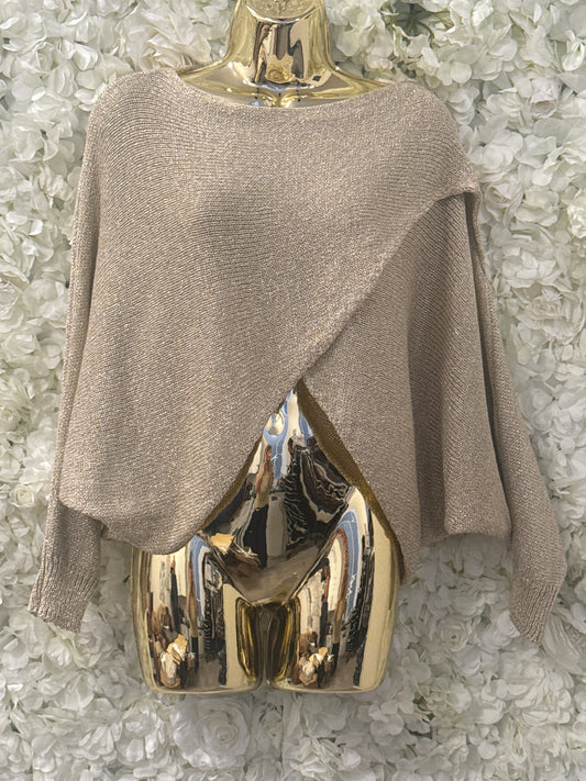 Gold crossover jumper, Utah
