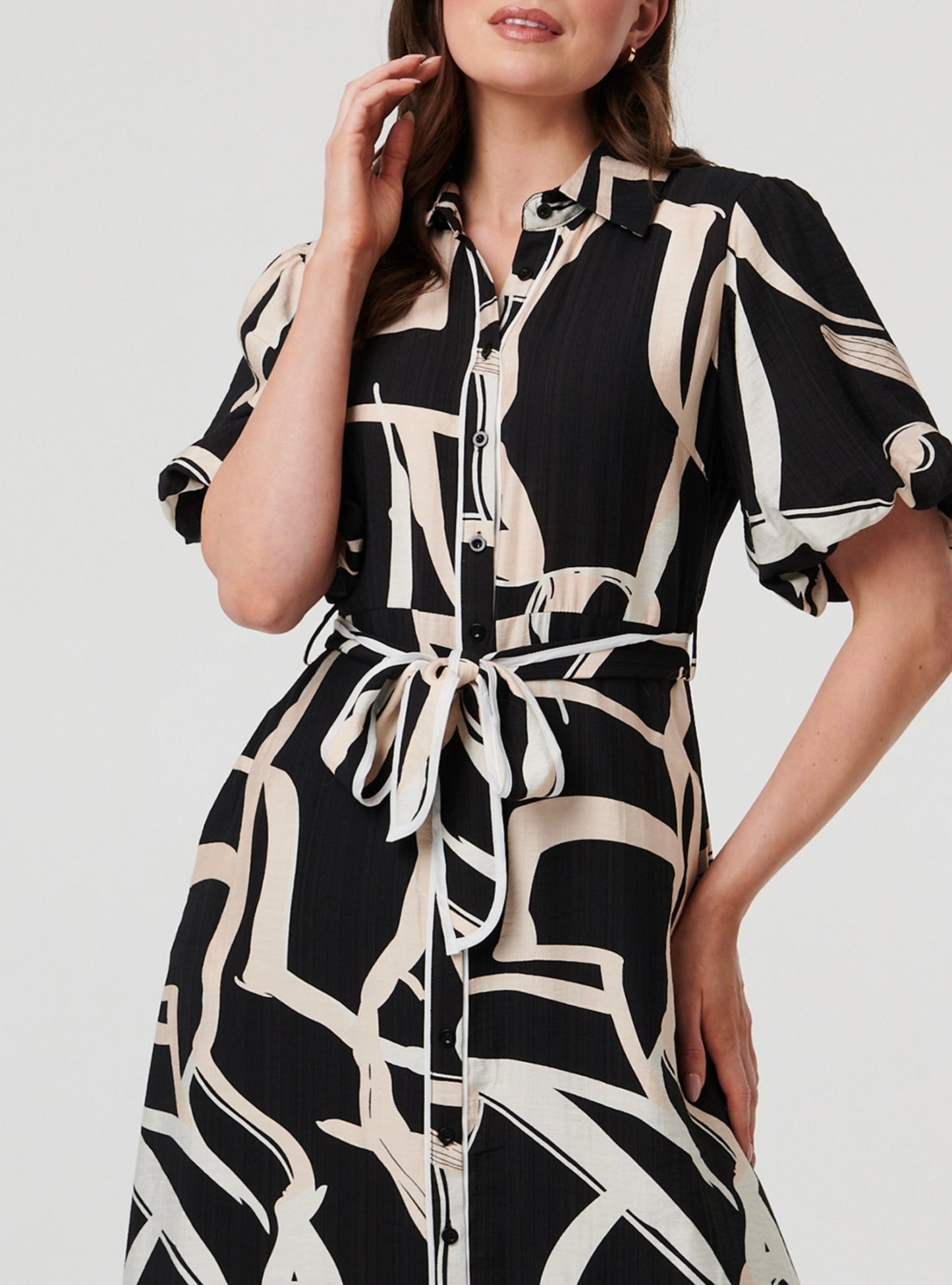 Gorgeous abstract dress, Tabatha