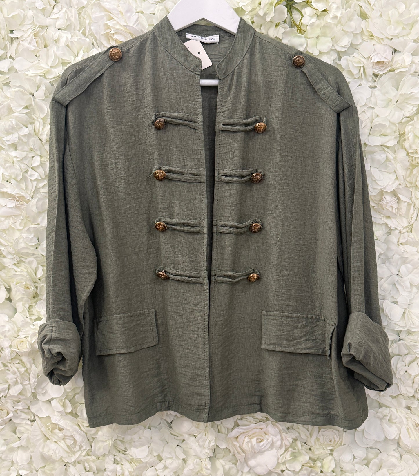 Lovely military style jacket, Asha