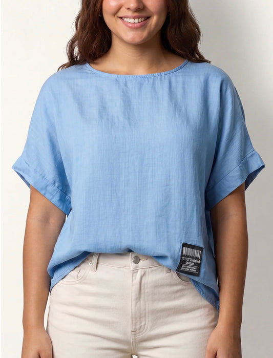 Lovely denim top, Violet