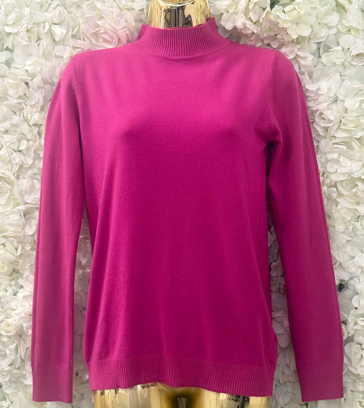 Lovely turtle neck pink jumper , Iman