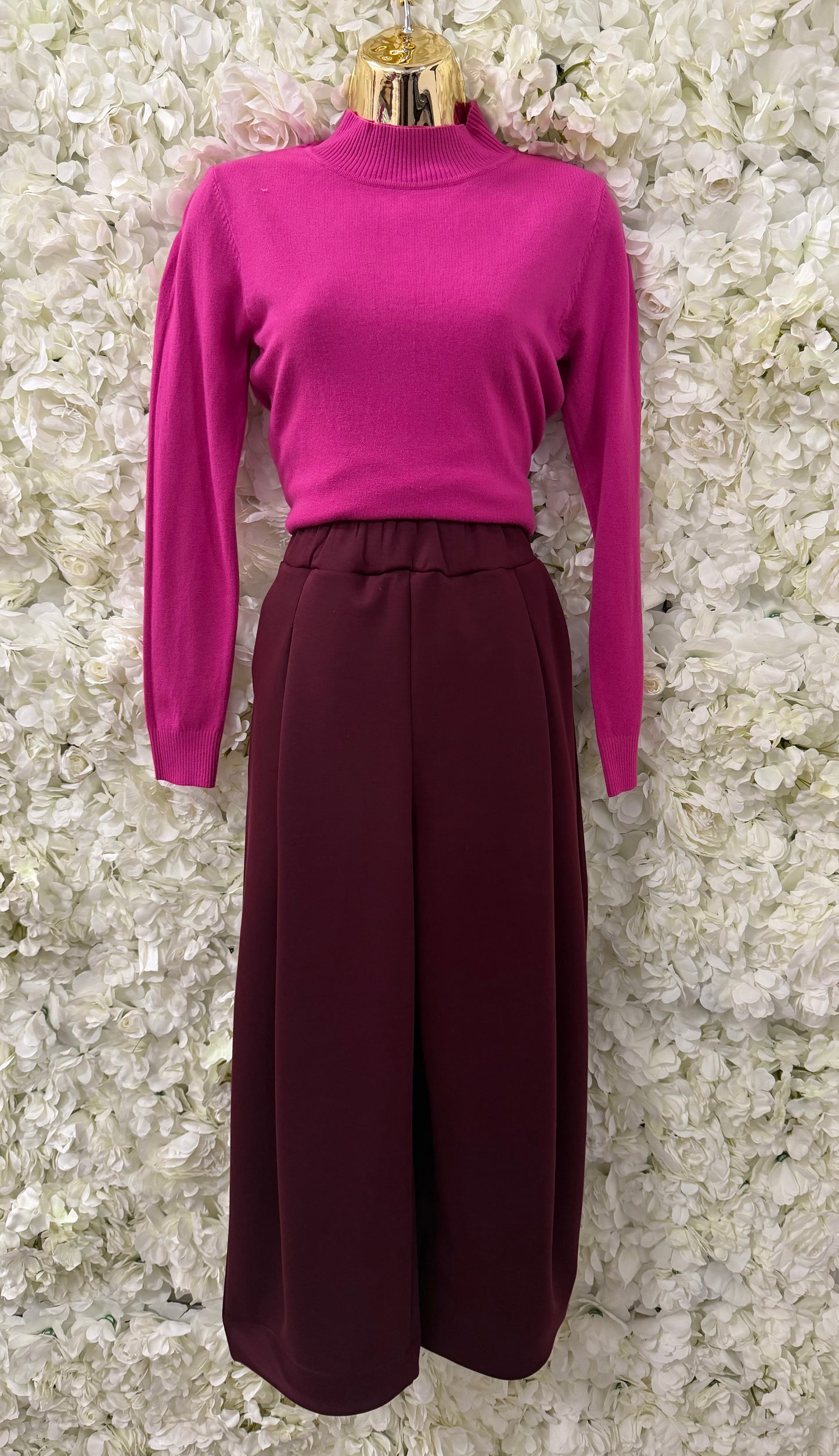 Barrel leg trousers, Charlotte