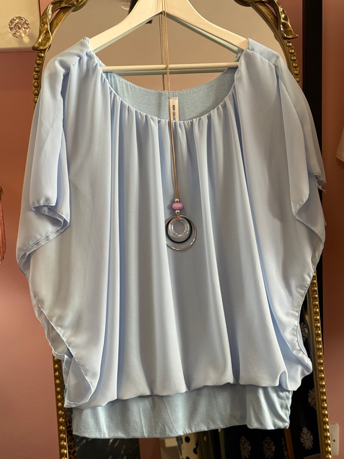 Floaty layered top,Cynthia