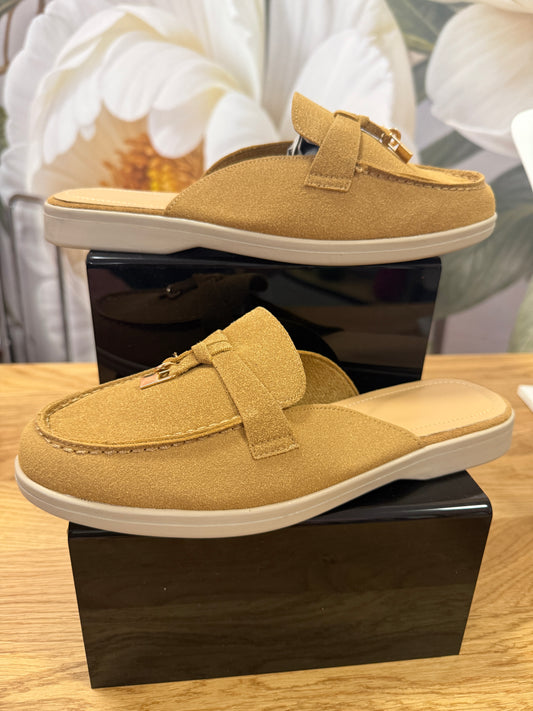 Slip on backless loafer, Magnolia