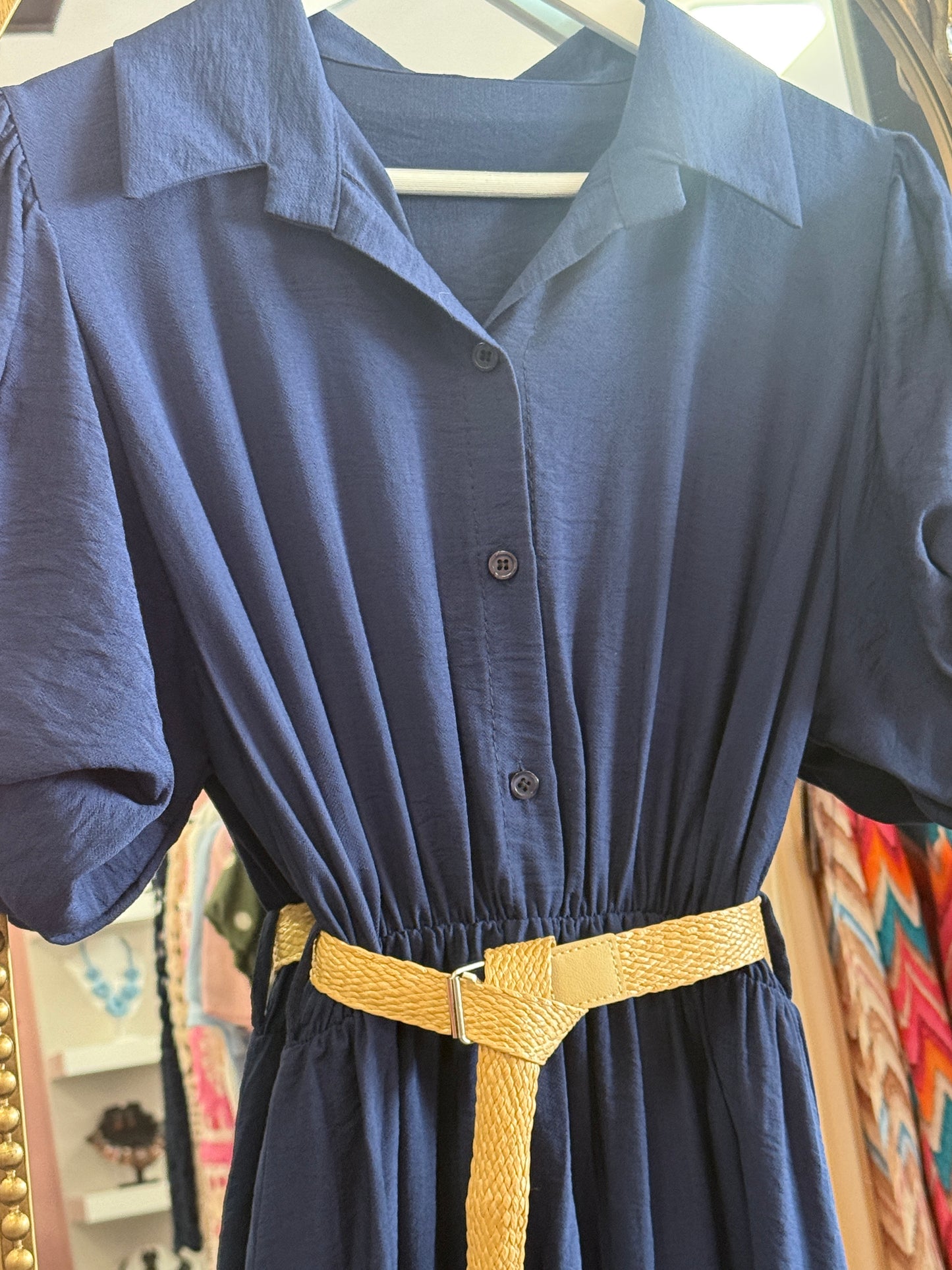 Gorgeous puff sleeve dress, Grasmere