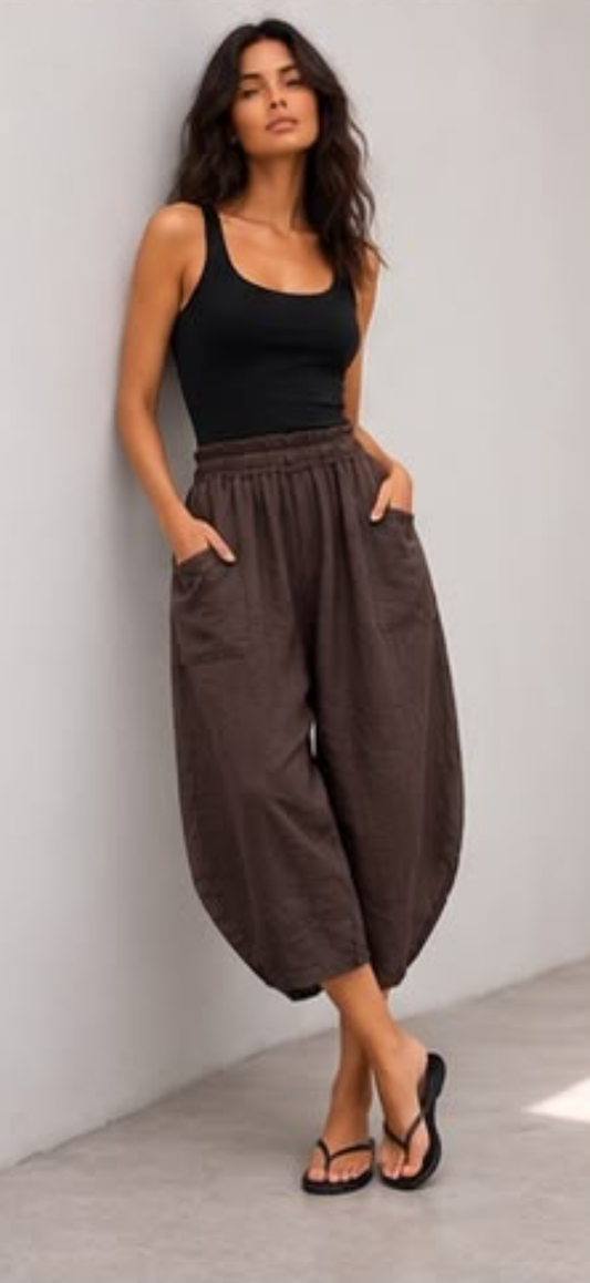 Barrel leg  trousers, Zeta