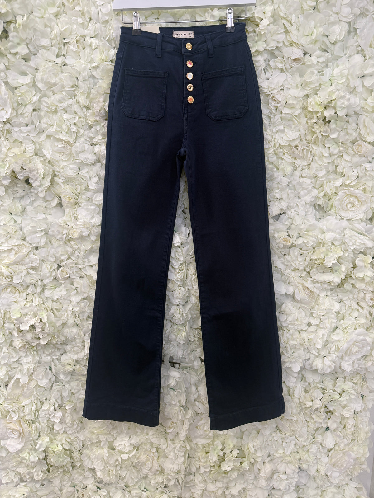 Multi button jeans Isla navy