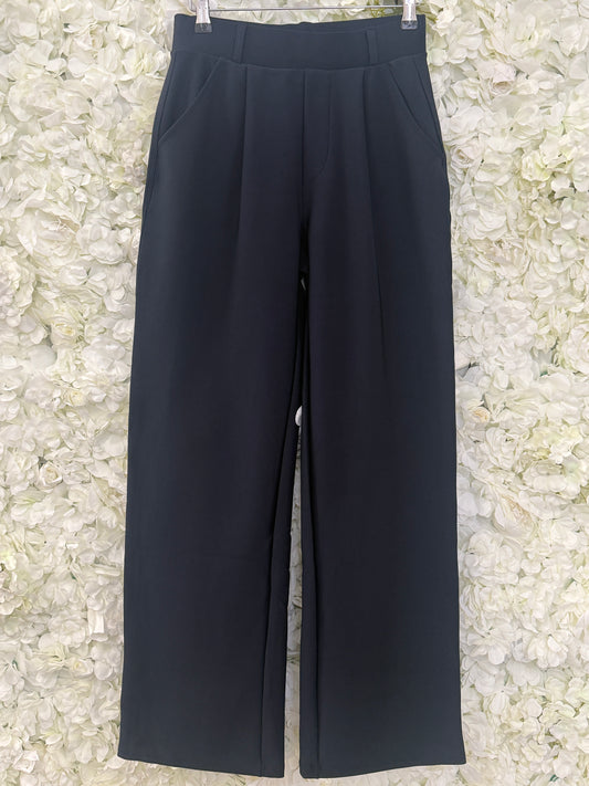 Lovely scuba trousers in navy, Jess