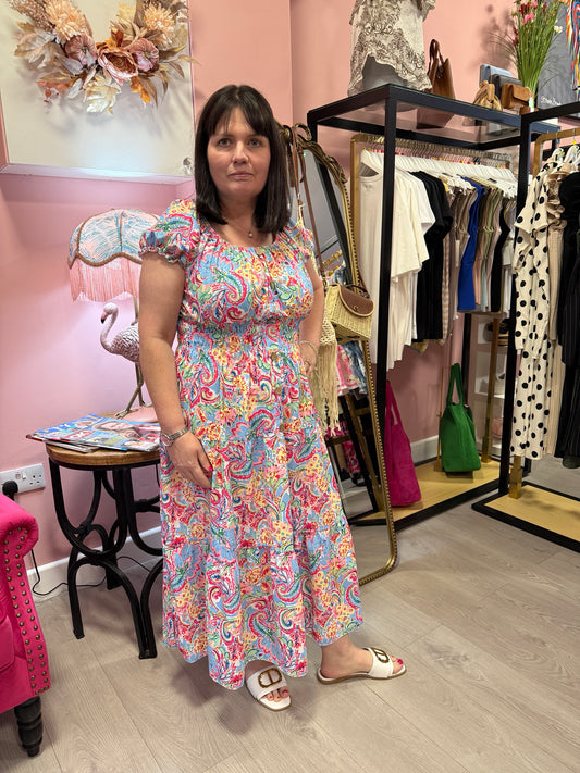 Pastel summer dress Wanda