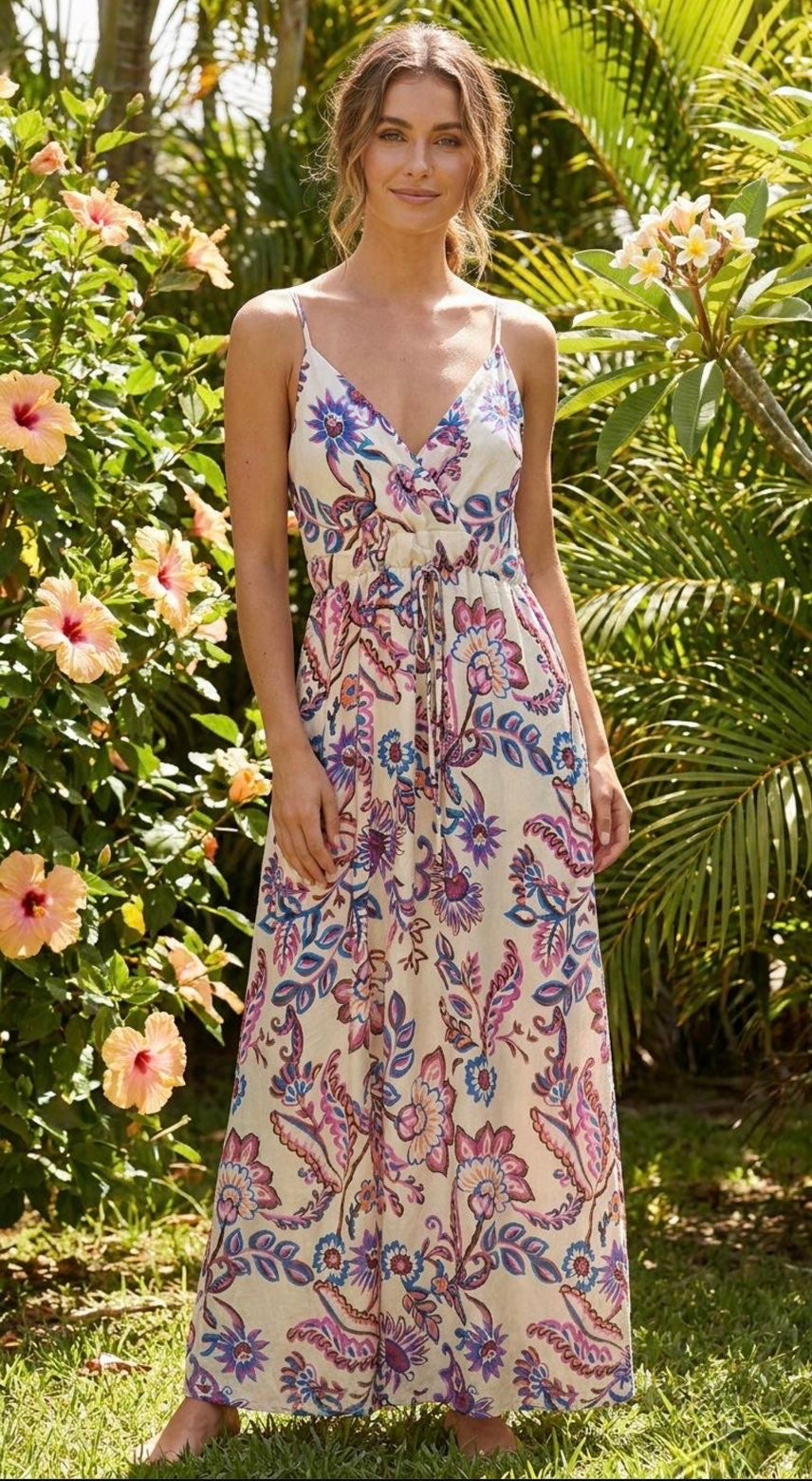 Floral maxi dress Lindsay