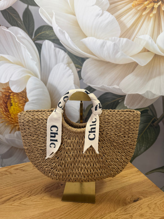 Medium woven summer bag       Daiquiri